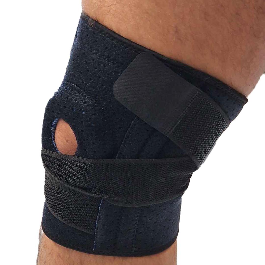 Shinka Combat - Knebind med hull ved kneet – justerbar