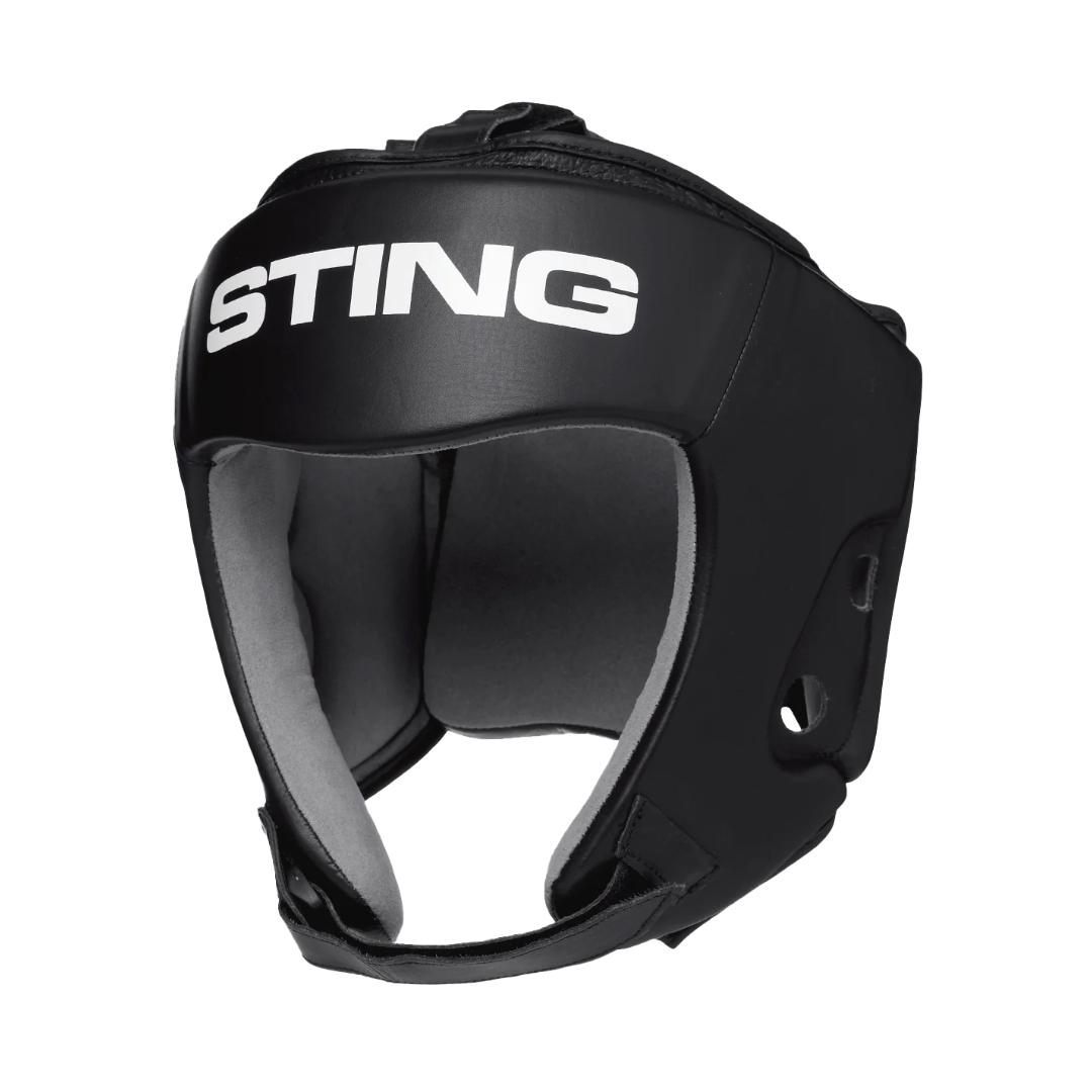 Sting Boksehjelm -Orion Open-face - Svart